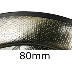 튜브리스 45mm 50mm 58mm 80mm 딤플 카본 림 자전거 클린처 관형 휠 골프 표면, 80mm 관