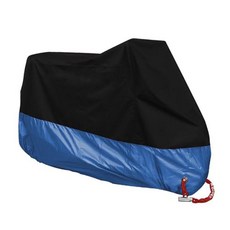 오토바이 커버 방수 방진 UV 보호 범용 모토 스쿠터 텐트 혼다 cbr 650f vfr 750 800 VTR1000F CBR125R 용, L-1801-2000mm_Blue