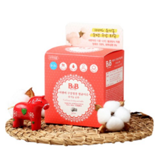 비앤비 유아 구강청결 멸균티슈 30매, 60g, 3개