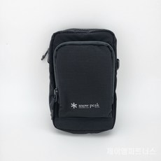 [국내매장판] 스노우피크 듀얼테크 미니 크로스백 Black S24ZUFCB34BK