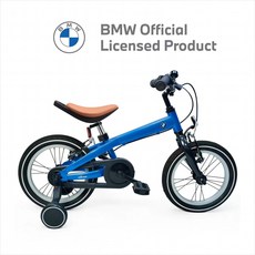 BMW 14인치 16인치 어린이 보조바퀴 자전거 키즈 바이크, 코두로바 블루