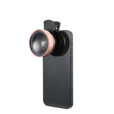 휴대폰 카메라 확대 렌즈 IPhone 12 용 범용 전화 케이스 11 Pro Max XS XR X87 6 6S Plus SE 2020, 로즈 골드