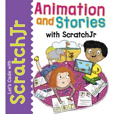 (영문도서) Animation and Stories with Scratchjr Library Binding, PowerKids Press, English, 9781725331419
