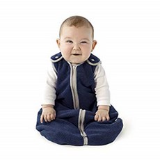 Sleep nest Fleece Baby Sleeping Bag Navy Large (18-36 Months)
