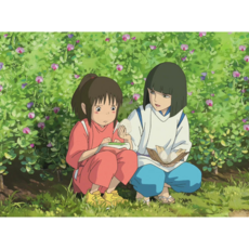 센과치히로의행방불명 24색 피포페인팅 물감 붓 하쿠 얼굴 없는 신 지브리 영화 명장면 애니메이션 캐릭터 DIY명화그리기 캔버스페인팅