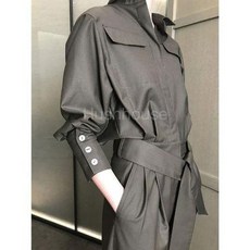 봄 셔츠형 배기핏 루지한 스탈 럭셔리 점프슈트