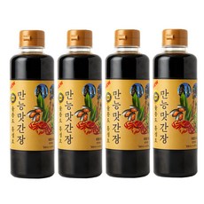 울릉도 홍성호 만능 맛간장 소스 4통 뉴골드 만능간장, 490g, 4개