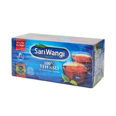 인도네시아 SariWangi 디 어슬리 홍차 25입 음료 차 디저트 간식 / TEH ASLI, 1개, 25개