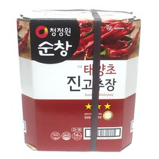 청정원 순창 태양초 진 고추장, 14kg, 1개