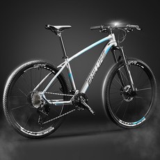 자전거 필립 27.5인치 산악 남성용 및 여성용 알루미늄 합금 프레임 가변 속도 디스크, p600 moonlight grey 오일 접시 경, 33단