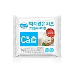 덴마크 짜지않은치즈 고칼슘 비타민 252g(14매) X 10봉, 252g, 10개