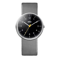 브라운 BRAUN BN0021BKSLMHG 클래식 디터람스 남성 메탈시계