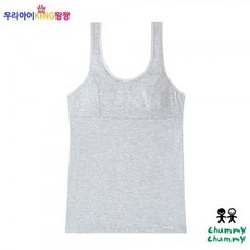 런닝 언더웨어 주니어브라런닝 첨이그레이멜란빌트인런닝15 여성주니어 속옷 주니어 여성 캐미솔 학생 잠옷, 첨이그레이멜란빌트인런닝15_75, 상세페이지 참조