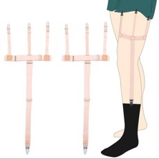 오피스윙 남성케쥬얼셔츠 구김 밴딩 히든 와이셔츠 논슬립 미끄럼방지 집게 보기좋다 보텀 고정 스트랩 갈고리 옷