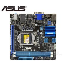 Asus P8H61 I LGA 1155 DDR3 16GB USB2.0 USB3.0 용 32nm CPU DVI HDMI VGA H61 메인 보드 PC 용 데스크탑 마더 보드 사용|, 1개, 단일, 단일