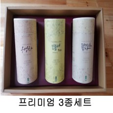소산원 전통 고급 마시는 우리집 카페인없는 차 티 선물 세트 프리미엄 3종세트, 1개