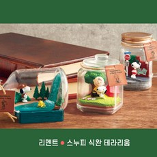 리멘트 식완 내친구 스누피 테라리움 해피니스 Happiness with Snoopy
