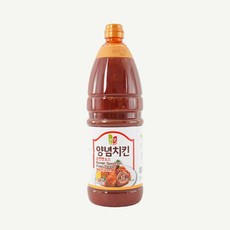 첫맛 양념치킨 순한맛소스, 2.1kg, 1개