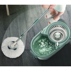 BUyuS스핀 청소기 바퀴형 통돌이 회전걸레굿딜 브이숍, 상세페이지 참조