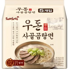 SAMYANG 三養 牛豚牛骨湯風味拉麵, 5包