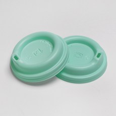 10oz 13oz 민트 튜브뚜껑 1박스 1000개 / 카페 커피 음료 테이크아웃 핫컵 종이컵 뚜껑, 10/13 민트 튜브뚜껑 1박스 1000개