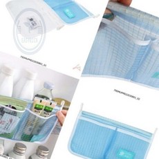 해신잡화점 냉장고 수납걸이 파우치 냉장고도어포켓정리함 냉장고틈새수납장, 랜덤, 1개