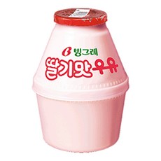 빙그레 딸기우유 240ml 8입 혼합 (딸기맛4입+메로나맛4입), 8개