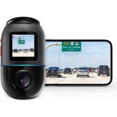 70mai Dash Cam Omni 360° 회전 Superior Night Vision 내장 128GB eMMC 스토리지 Time-Lapse Recording 24H
