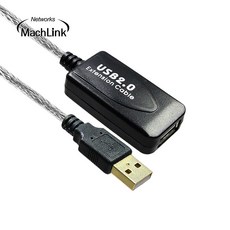 마하링크 USB 2.0 연장 리피터 케이블 15m ML-U2R150 케이블-연장케이블, 선택없음, 선택없음