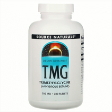 소스내츄럴스 TMG 트리메틸글리신 750mg 240정