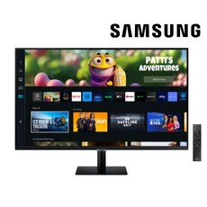 삼성 모니터 M5 S27DM500 27인치 68.6cm 스마트모니터 TV 유튜브 넷플릭스 미러링 OTT S27CM500 후속모델