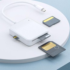 안드로이드 휴대폰용 메모리 카드 리더기 어댑터 USBC 스마트 미디어 OTG M2 SD SM XD 카드 리더기 4 in 1, 한개옵션2, 01 CHINA, 한개옵션1