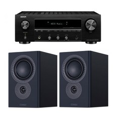 데논 DRA-800H + 미션 LX-2 MKII 하이파이오디오, 스피커(우드)