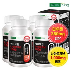 [건국유업] 액티브 업 L-아르기닌 1000 60정x4개4개월, 60정, 4개