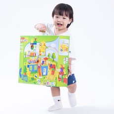 키드두 놀이공원 레고 듀플로 호환, 1개 1개