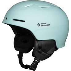스윗프로텍션 Winder 스키 헬멧 가볍고 통풍이 잘되는 오디오 지원 스노우보드, Misty Turquoise, Small/Medium