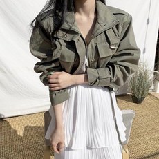 젝시믹스크롭라인자켓