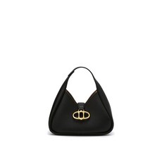 [아떼 바네사브루노 악세사리] [24FW] AABA4F405BK MARON 블랙 슈렁큰 레더 호보백