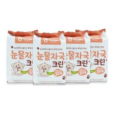 애견 눈물자국 크린물티슈 50g 30매 반려동물 청결, 1개