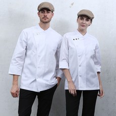 [KO-721-2] 남여 조리복 식당 조리사복 조리사 주방 쉐프복 7부 셰프 복