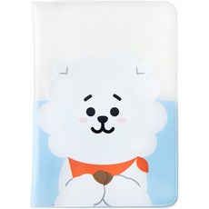 라인 프렌즈의 BT21 공식 상품-RJ 캐릭터 여권 홀더 커버