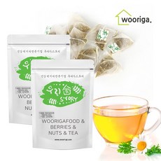 우리가스토리 캐모마일 티백 50개입 2봉 허브차 꽃차 카모마일, 1g, 2개