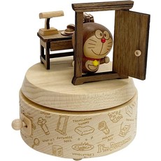산리오 (SANRIO) 나무 오르골 도라에몽 외 다수 캐릭터