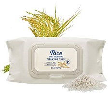 SKINFOOD Rice Daily Cleansing Tissue 80sheets - Hypoallergenic Rice Br, 상세내용참조