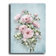 장미꽃그림화분