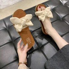 귀여운리본슬리퍼