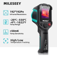 적외선 열화상 카메라 MILESEEY 누출 감지 전자 수리 PCB 유지 보수용 TR120E 120X90 픽셀, 1개