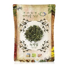 푸른들판 국내산 말린 녹차 잎, 300g, 1개