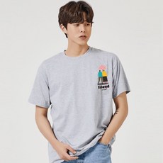 남자옷 남성의류 남성복 남자옷코디 남자옷세일 키밍 FRIEND 우산 친구 그래픽 캐쥬얼 반팔티