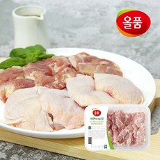 올품 냉장 무항생제 닭다리살 350g x 4팩 정육2, 없음, 4개